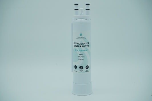 FilterFresh PWF-1 Refrigerator Water Filter Replacement, Compatible with Frigidaire PurePour FPPWFU01, NSF 42, 53 & 401 Certified, Reduces 99% of Lead & Contaminants, White (1-Pack)