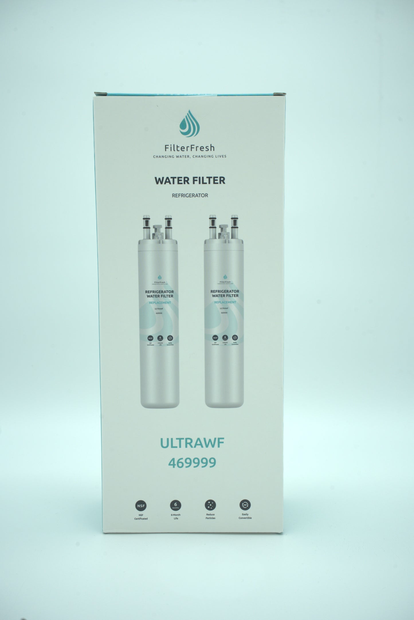 FilterFresh Replacement Filter, Compatible with Frigidare PureSource Ultra (ULTRAWF), 2-Pack