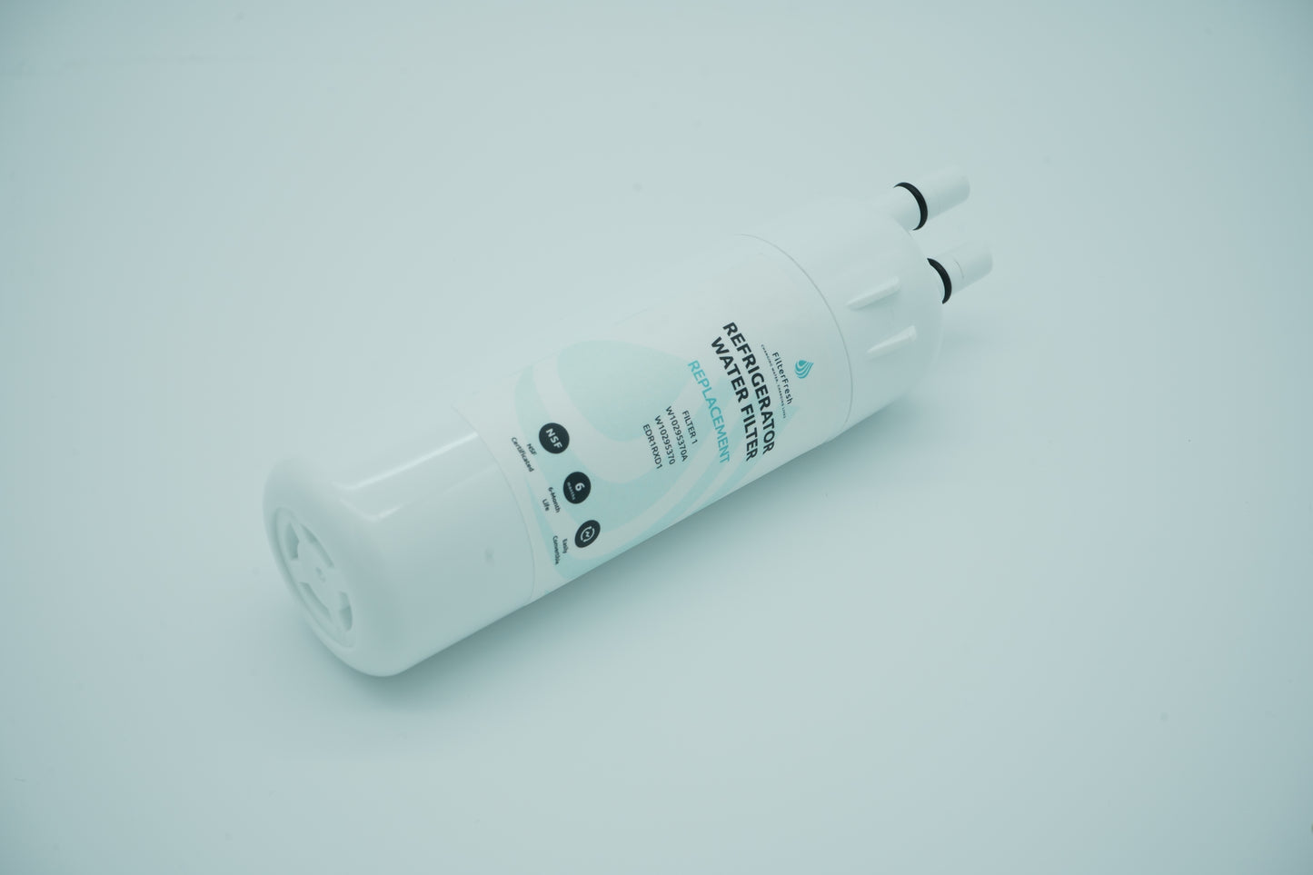 FilterFresh Premium Refrigerator Water Filter 1 – NSF Certified Replacement for EDR1RXD1, W10295370A - 2 Pack