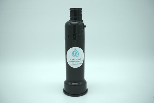 FilterFresh ICE2 Refrigerator Water Filter Replacement, Compatible with F2WC9I1, W10565350, WNSF Certified, Black (1-Pack)