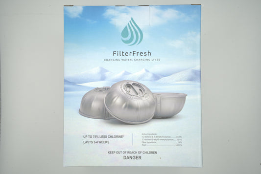 FilterFresh Replacement Chlorine Cartridges for Spa Sanitizing Systems, Compatible with Frog @ease, 3-Pack
